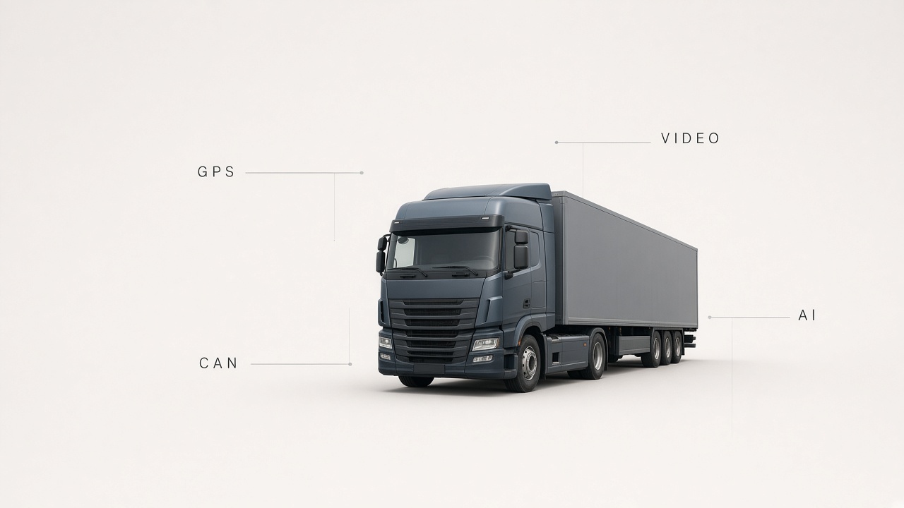 Intelligence artificielle et télématique appliquées à une flotte logistique professionnelle