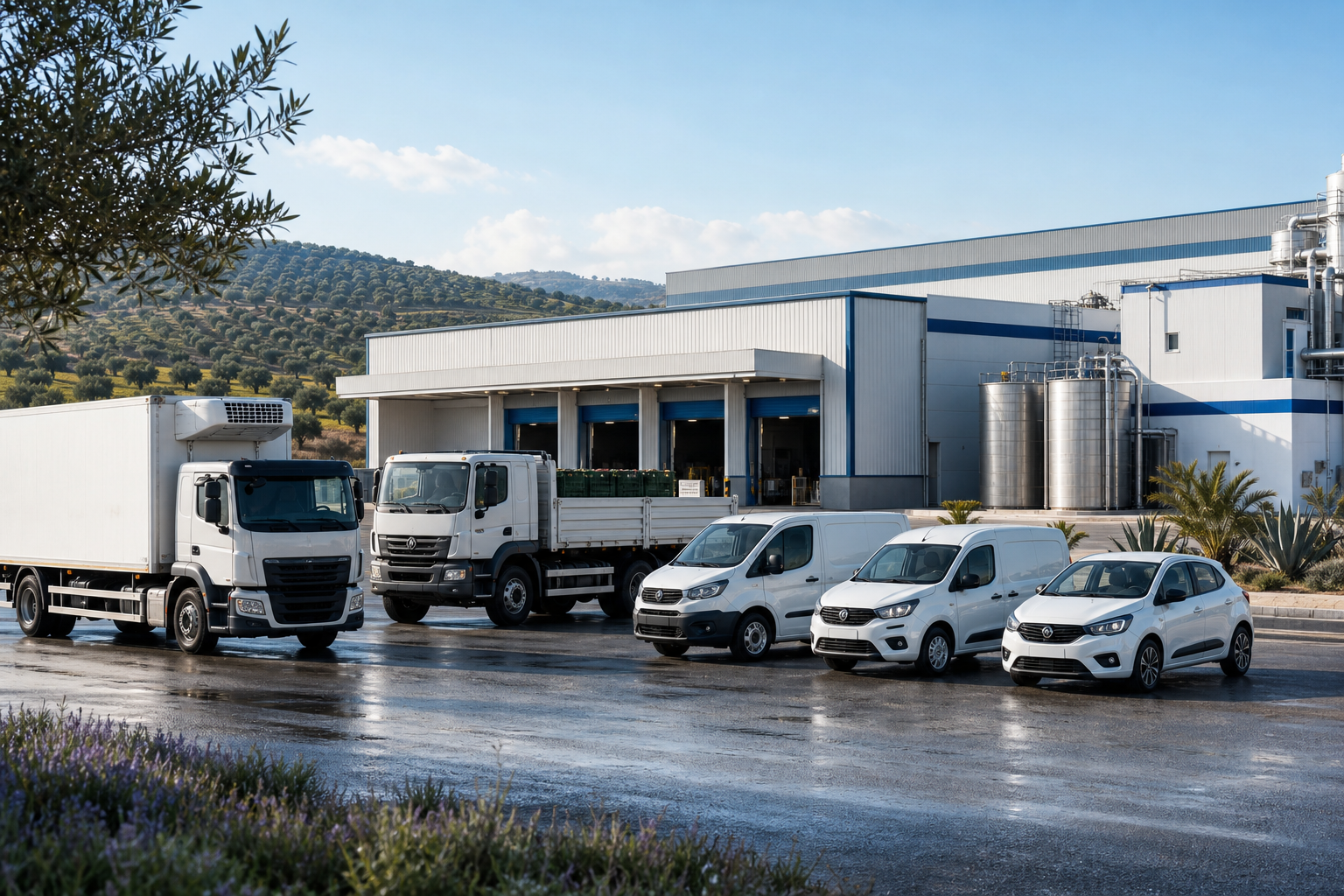 Camions, utilitaires et voiture professionnelle équipés d'une solution GPS à Meknès